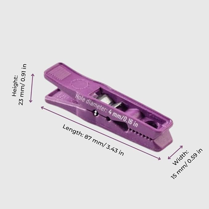 Clothes Pins – Heavy-Duty Plastic Clothes Pins – Clothespins - Image 2