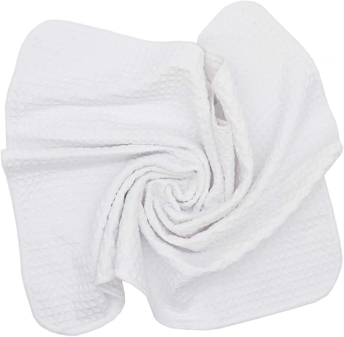 Waffle Weave Kitchen Towels Thick Microfiber Dish Drying Towels Absorbent Tea - Image 5