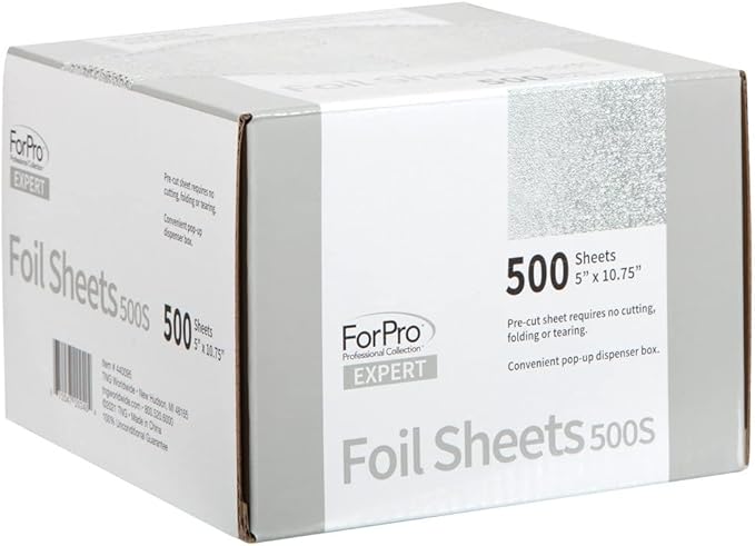ForPro Professional Collection Expert Embossed Foil Sheets 500S, Pop-Up Foil - Image 4