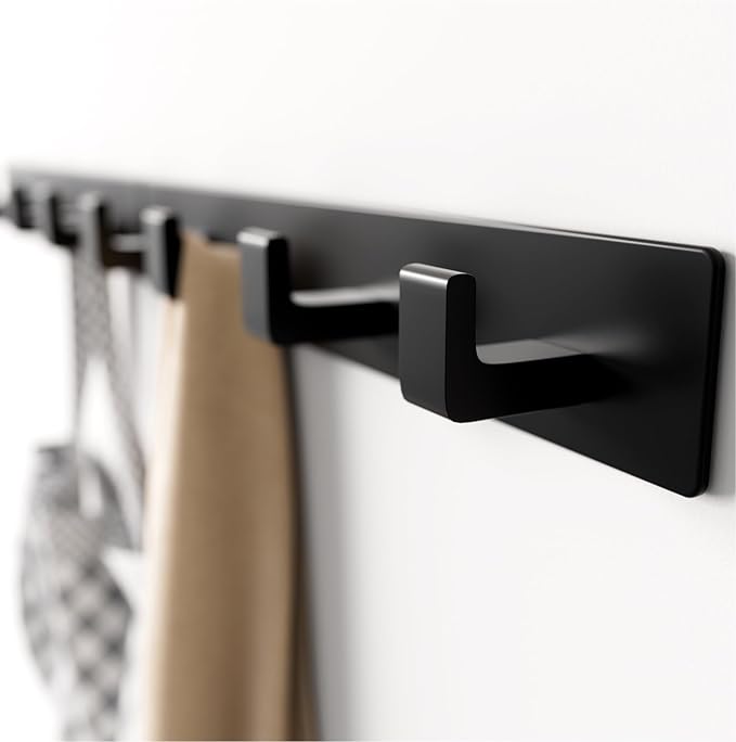 Black Coat Rack Wall Mount - Image 2