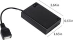 3PCS 3AA Battery Holder， USB Female Socket， 3x1.5V AA Battery Case Box Holder， - Image 2