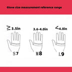 White Nitrile Rubber Gloves Large, Long Sleeve Thickened Reusable, 18inch - Image 8