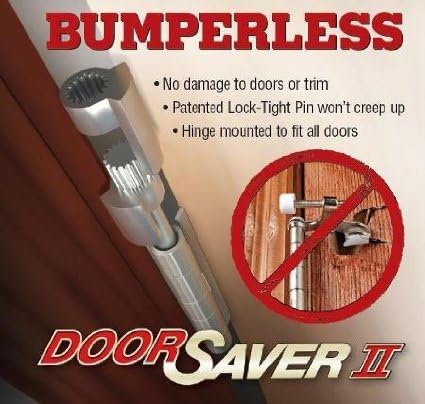 Nuk3y Door Saver 2 II Hinge Pin Stop Fits All 3"" to 4-1/2"" Residential Hinges - Image 2