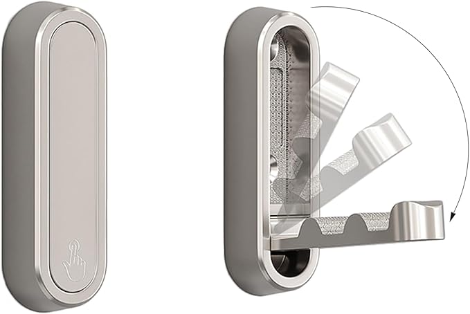 2PCS Folding Coat Hooks, Heavy Duty Wall Hooks Made of Zinc Alloy, Foldable by XSGTZMJ