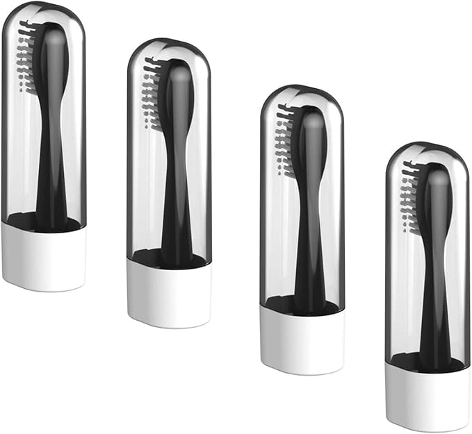 4 Pack Electric Toothbrush Head Holder Storage Case Toothbrush Holder, Electric - Image 5