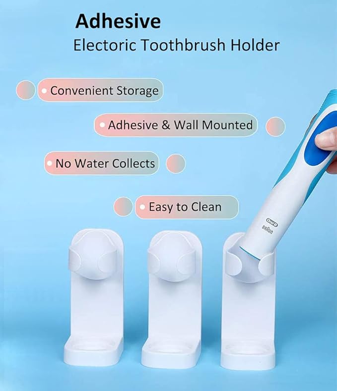 Electric Toothbrush Holders for Bathroom, Electric Toothbrush Organizer - Image 4