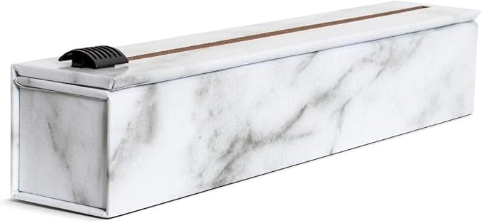 ChicWrap Carrara Marble Refillable Foil Dispenser - Image 3