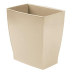iDesign Small Plastic Bathroom Trash Can, Slim Rectangle Garbage Bin - Image 8