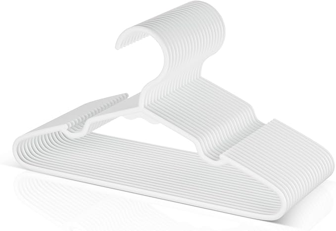VTRIN Baby Hangers 20 Pack Large Capacity Hard Plastic Kids Hangers Suitable by VTRIN