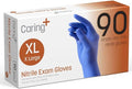 Caring Nitrile Exam Gloves, Powder-Free, Disposable Gloves by Caring