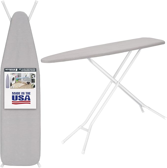 Full Size Ironing Board Made in USA – Light Grey by Seymour Home Products 4 by Seymour+Home+Products