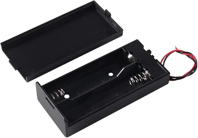 2Pcs18650 Battery Storage Case 2 Slots x 3.7V - Image 4