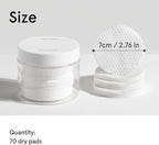 ONE THING Multi Big Pads 70 PCS | DIY Dry Toner Pads, Large Size Exfoliating - Image 9