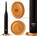 Gold Oral-B Compatible Electric Toothbrush Holder by Relsy