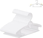 50 Pack Baby Hangers, Non-Slip Kids Hanger, Space Saving Plastic Hangers by YeJieYJ