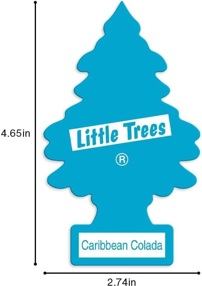 LITTLE TREES Car Air Freshener | Hanging Paper Tree - Image 7