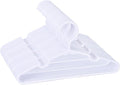 60 Pack White Kids Hangers 11.6 Inch by Mosearon