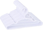 60 Pack White Kids Hangers 11.6 Inch by Mosearon