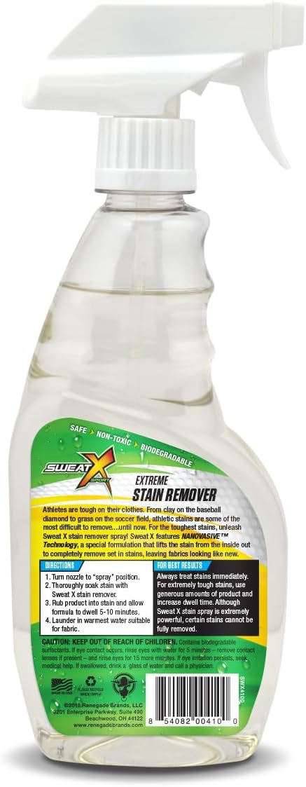 SWEAT X Extreme Stain Remover Spray - Image 2