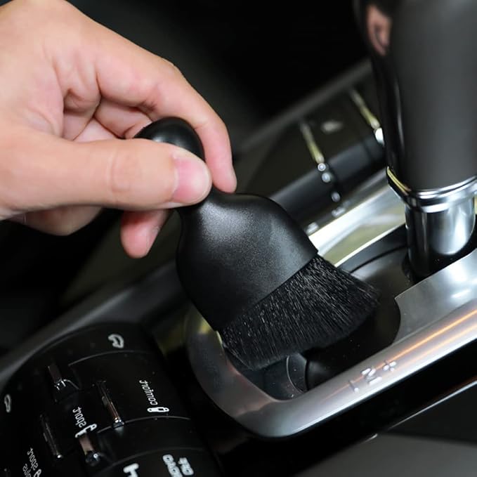 Car Interior Detailing Brush, Soft Bristle Cleaning Brush Car Detailing Brush - Image 2