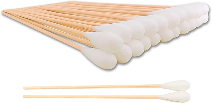 6 Inch Long Large Cotton Swabs, Specifically Designed by qzcccecl
