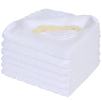 SINLAND Microfiber Facial Cloths Fast Drying Washcloth 12inch x 12inch White 6 by SINLAND