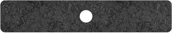 Kitchen Sink Splash Guard 1 PC 30 Inch Sink Faucet Mat Splash Guard by Eyanle