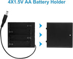 4PCS 4 AA Battery Holder with Switch 6V Battery Case Box Holder with Cover 4X - Image 4