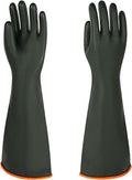 Heavy Latex Chemical Resistant Gloves by GOLVESHELPYOUIMPROVELIFE