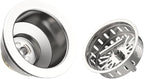 KONE 3-1/2 Inch Kitchen Sink Drain Strainer Assembly Made by All Stainless Steel - Image 4