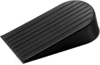 Crosize Black Extra Large Door Stopper, High 1.9 Inches Big Door Stop by Crosize