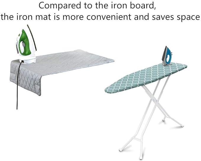Magnetic Ironing Mat Blanket, Iron Board Alternative Cover, Quilted Washer - Image 4