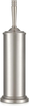 Stain Nickel Toilet Brush and Holder Set, Stainless Steel Toilet Brush by Unknown
