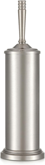 Stain Nickel Toilet Brush and Holder Set, Stainless Steel Toilet Brush by Unknown