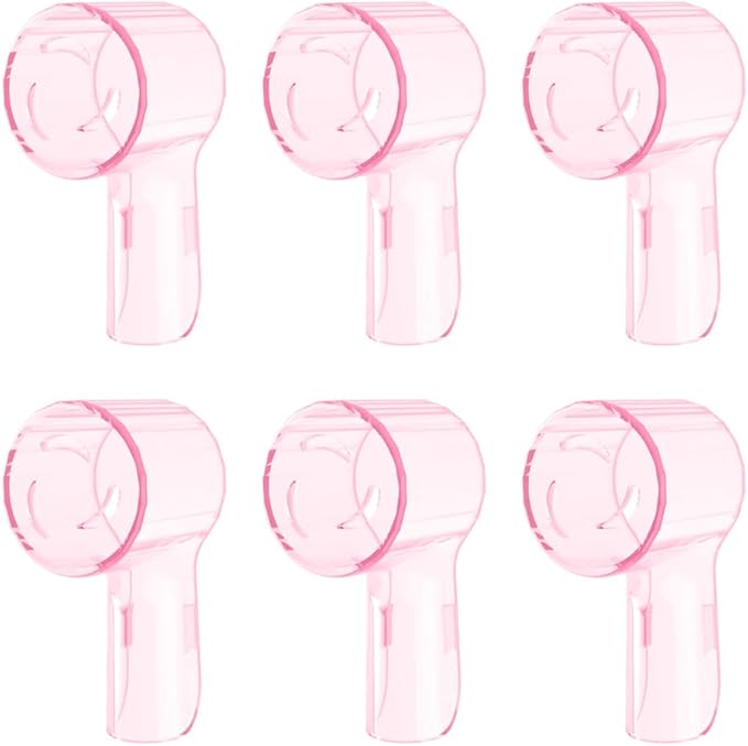 6 Pack Toothbrush Heads Dustproof Cover Compatible by HSYTEK
