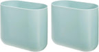 iDesign Small Slim Plastic Bathroom Trash Can, Garbage Can by iDesign