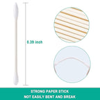 200 Pack Cotton Swab Individually Wrapped, Individually Wrapped Double Tipped - Image 4