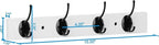 Coat Hooks Wall Mounted, Wooden Hat Rack - Image 6