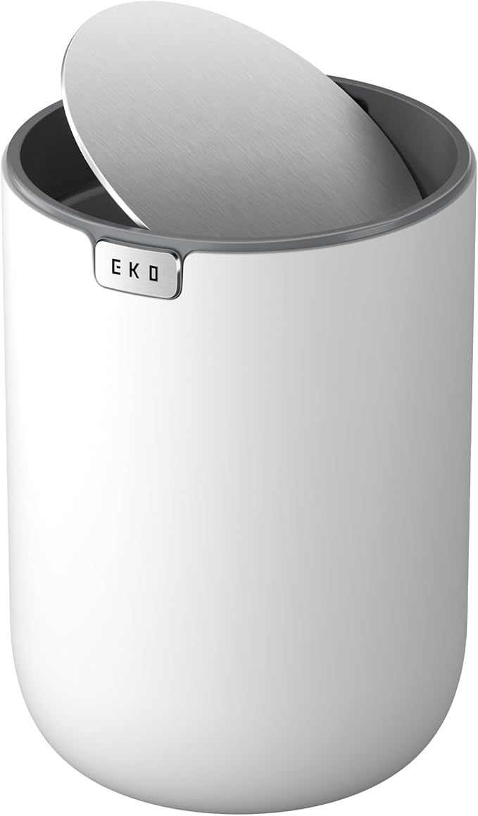 EKO Fandy 0.58 Gal/2.2L Mini Trash Can by EKO