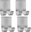 Deluxe Razor Holder for Shower-Hook Hanger StandAdhesive Stainless Steel Heavy by Luckyiren