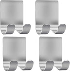 Deluxe Razor Holder for Shower-Hook Hanger StandAdhesive Stainless Steel Heavy by Luckyiren
