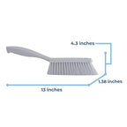 Vikan 45895 Bench Cleaning Brush, Polypropylene/Polyester Medium Bristle - Image 2