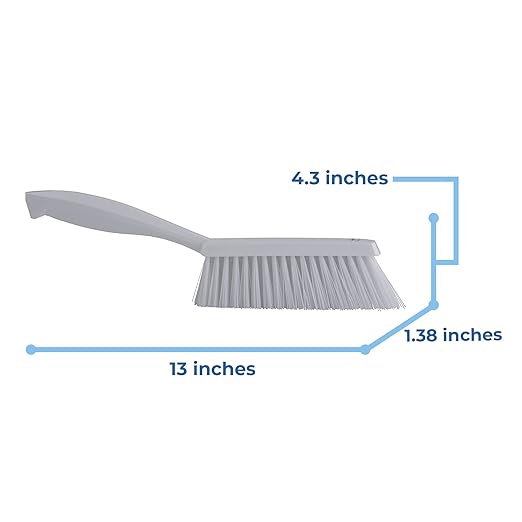 Vikan 45895 Bench Cleaning Brush, Polypropylene/Polyester Medium Bristle - Image 2