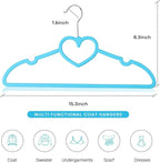 Plastic Hangers 20 Pack, Strong & Durable Adult - Image 2