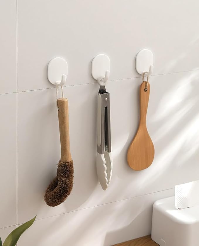 lightstar 5 Pcs Adhesive Plastic Hooks - Image 5