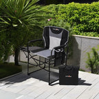 SUNNYFEEL Camping Directors Chair, Heavy Duty,Oversized Portable Folding Chair with Side Table, Pocket for Beach, Fishing,Trip,Picnic,Lawn,Concert Outdoor Foldable Camp Chairs - Image 6