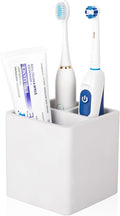 Diatomite Toothbrush Holders for Bathrooms, Electric Toothbrush and Toothpaste by Heagoale