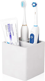 Diatomite Toothbrush Holders for Bathrooms, Electric Toothbrush and Toothpaste by Heagoale