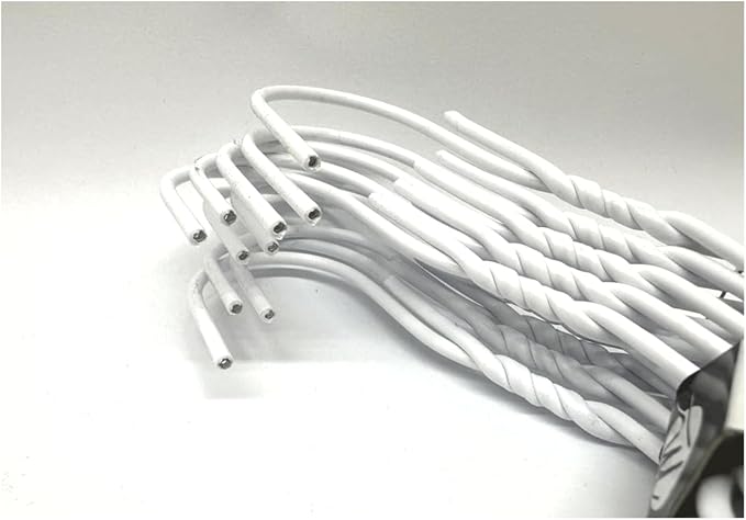 Pack of 30 Wire Hangers Steel Metal Drip Dry Coat Clothes Hangers -Metal Coat - Image 2