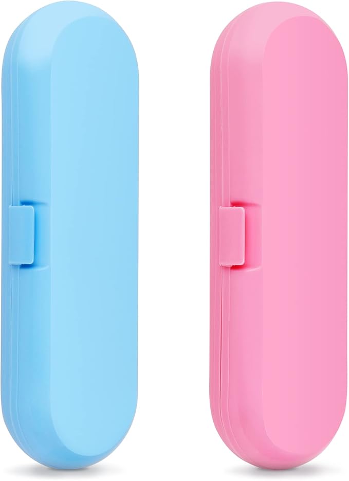 Fowecelt 2 Pack Electric Toothbrush Travel Case by Fowecelt